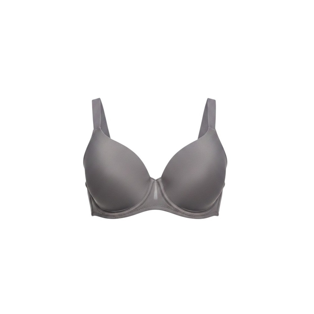Wacoal Basic Beauty Underwire Bra Purple Lace Trim 855213 - 34H
